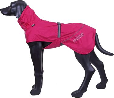 Дощовик для собак Rukka Pets HASE, малиновий, 40 см