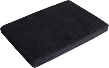 Ортопедичне ліжко для собак Tierlando® Ellen з матрацом з піною з ефектом пам'яті та текстурованою облямівкою. Розмір: 90x75 см, колір: кремовий. Підходить для собак великих та малих порід.