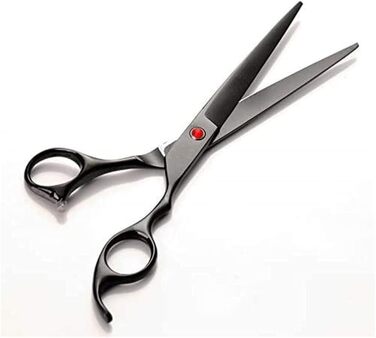 Професійна ножиця для грумінгу собак, вигнута та пряма, набір для догляду за шерстю, 7 дюймів