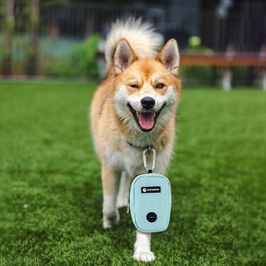 Сумка для ласощів та пакетиків для вигулу собак COOWONE, рожева (міні)