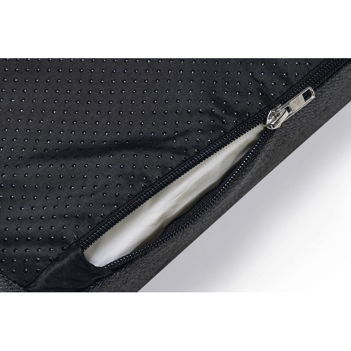 Ортопедичне ліжко для собак Beeztees Zira, темно-сірий, 75x50x9 см