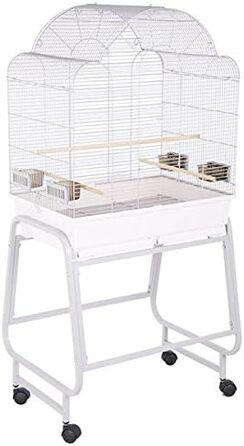 Клітка для папуг Montana Cages Memphis II платинова, вольєр для птахів