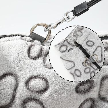 Тепла куртка для собак з шлейкою, зимова куртка від холоду, зручний верхній одяг для собак, стильна куртка на блискавці з шлейкою (A,M) A M