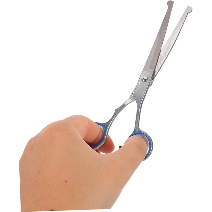 Професійні ножиці для грумінгу собак MILISTEN: набір з вигнутими та прямими ножицями з цинкової сплави, ергономічні