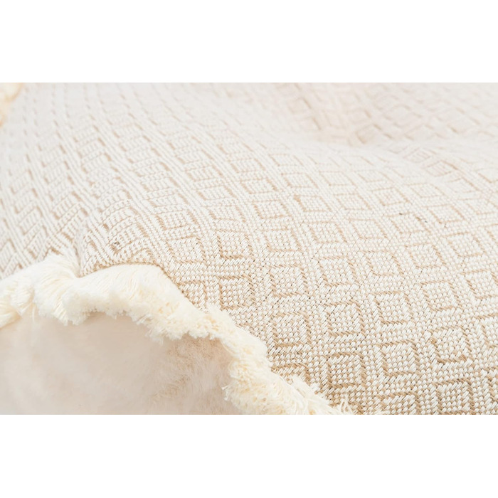 Ліжко для собак та котів TRIXIE Boho, 70x70 см, бежеве - знімний, пральний чохол