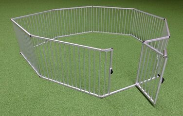 Callieway® ALUZAUN для цуценят Safety Pro' 8-секційний, 65х100 см для вирощування, заходів та кемпінгу