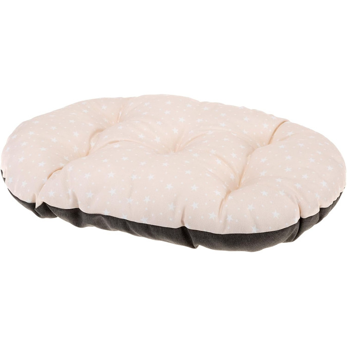 Ліжко для собак та котів Ferplast SOFA 'CUSHION' - м'яке, зручне, 85 x 62 x 28,5 см, коричневе