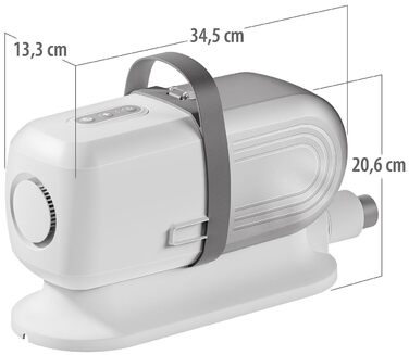 Набір для грумінгу тварин 8-в-1: машинка для стрижки, пилосос для шерсті, фен та щітка
