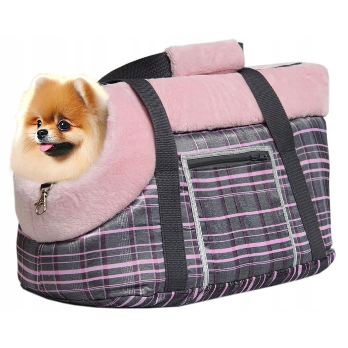 Хутряна сумка-переноска для собак: шпіц, чихуахуа, мальтіпу, мальтезе