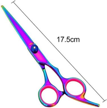 Набір ножиць для собак, професійний набір для грумінгу собак та котів, вигнутий гребінець