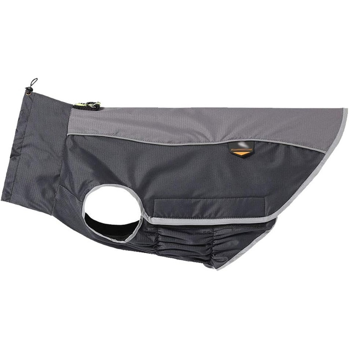 Водонепроникна куртка для собак на осінь та зиму AxSpeed, чорна, розмір M