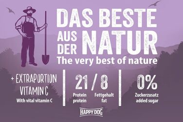 Сухий корм для дорослих собак Happy Dog NaturCroq Senior, 15 кг (набір 2 шт)