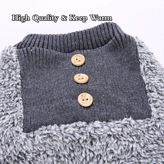 Піжама для собак Oncpcare з флісу, теплий халат, комбінезон, сорочка для собак та котів, 100% бавовна, сірий колір, розмір S