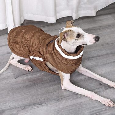 Легкий модний дощовик для собак з поліестеру, великий, захисний (Navy Blue, M)