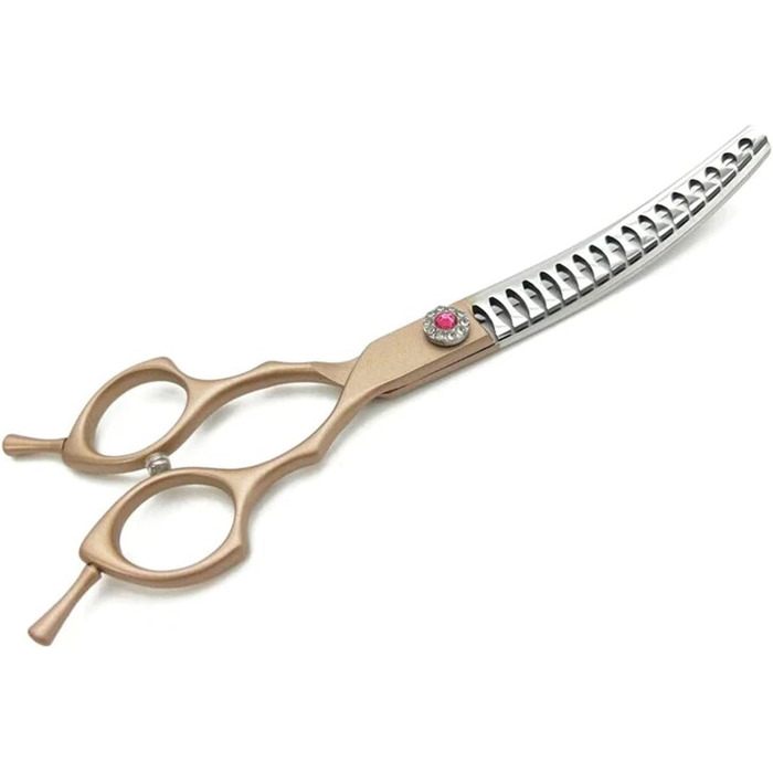 Ножиці для грумінгу собак і котів Floraslee - професійні ножиці для стрижки шерсті з регулюванням (тонкість 40-50%)