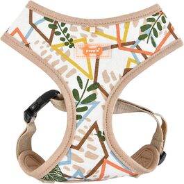 Шлея для собак PUPPIA Botanical Harness A, середня, бежевий
