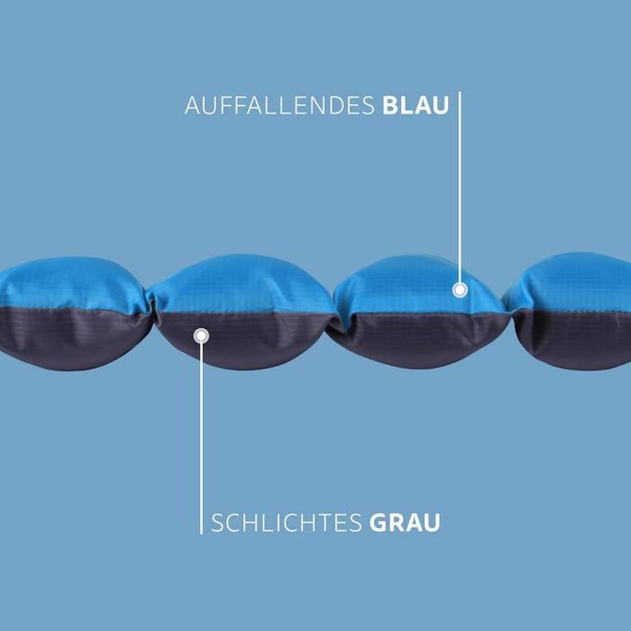 Килимок для собак Bestlivings 85x70 см - Outdoor, водовідштовхувальний та дихаючий - м'який лежак для собак, килимок для вулиці (Блакитний)