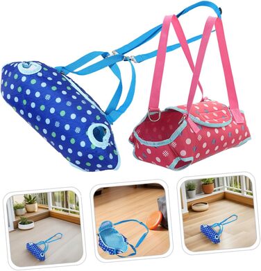 Переноска для собак і котів iBasenice - 2 шт. з регульованим ремінцем, для маленьких тварин, подорожей та активного відпочинку