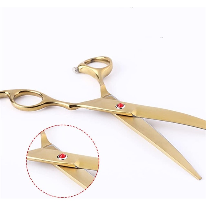 Набір професійних ножиць для грумінгу домашніх тварин, 7.0 дюймів, для собак, котів та інших тварин