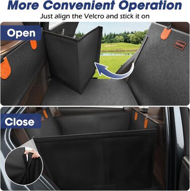 Автокрісло для собак FURTIME - велике, з PU-шкіри, для великих собак, водонепроникне, для SUV, позашляховиків та вантажівок