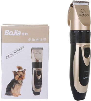 Електрична машинка для стрижки собак та котів - професійна, бездротова, тиха, перезаряджувана