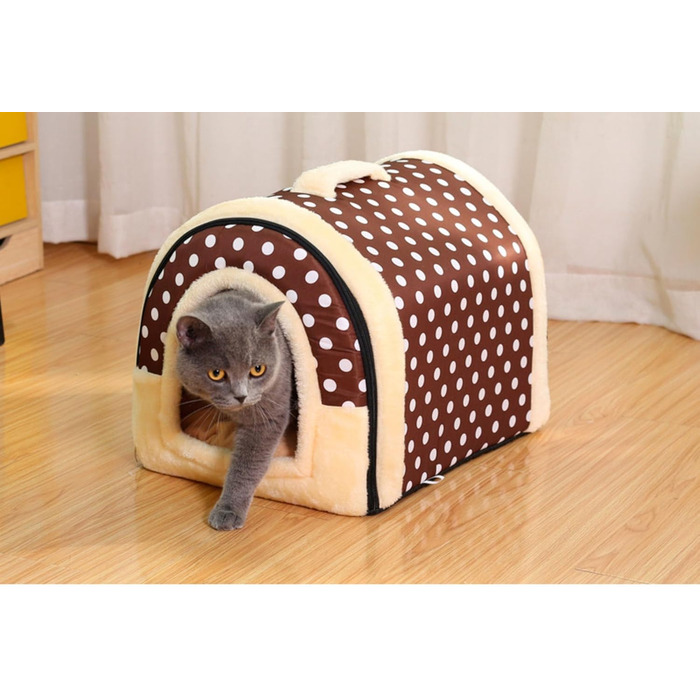 Кімната для собак Pevfeciy: затишна будка для маленьких собак, кімната для домашніх тварин, тепла будка для собак та котів, зручна кімната для відпочинку