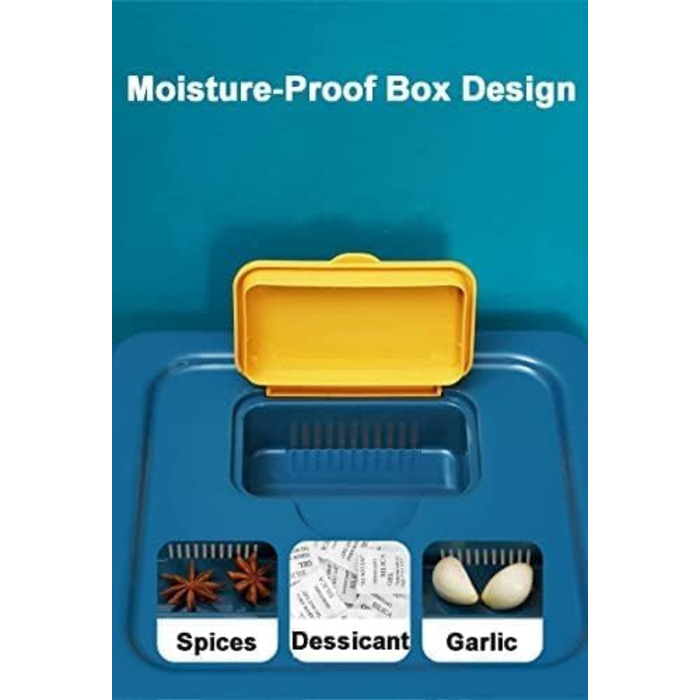 Контейнер для корму для собак, 10 кг, герметичний, на колесах, без BPA, сірий, 2 шт. (36x23x36 см)