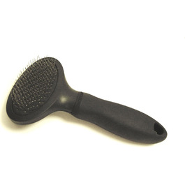 Зубна щітка для собак Miracle Coat Zupfbürste Hund Pinsel, чорна, маленька