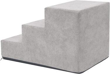 Сходинка для тварин Huastiertreppe з 4 сходинками, для собак та котів, допомога у підйомі для літніх та слабких тварин, розмір 30 x 50 x 30 см