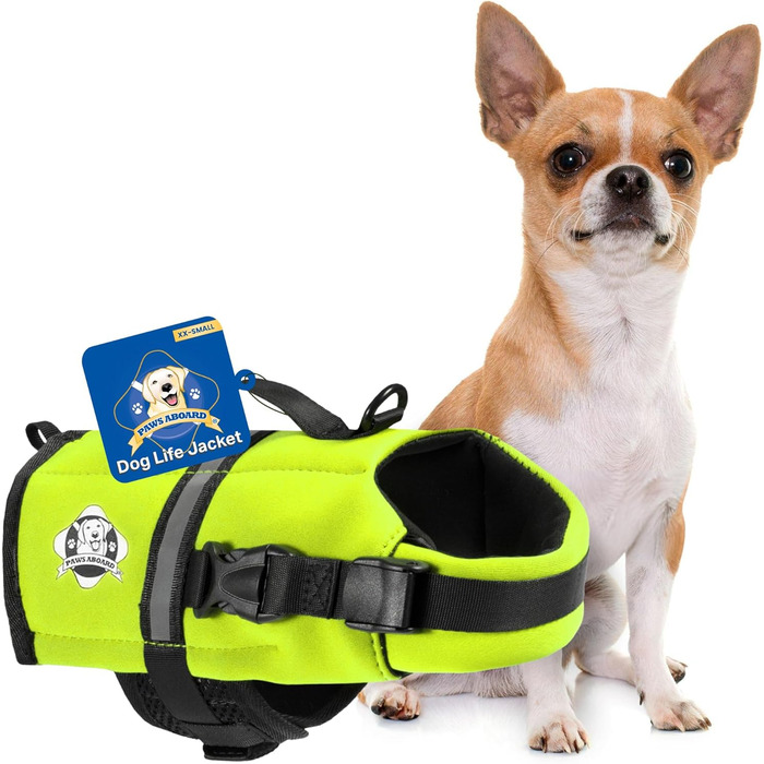 Рятувальний жилет для собак Fido Pet Products, розмір 2XS, жовтий