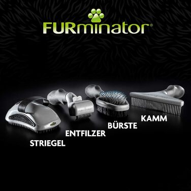 Furminator регульований вичісувач для собак та котів - безпечно та делікатно видаляє ковтуни з шерсті