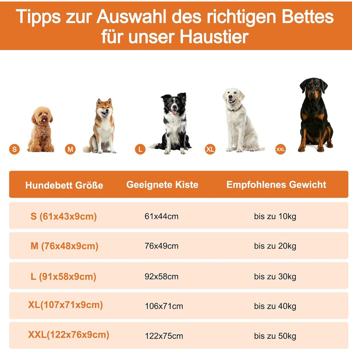 Килимок для собак Alanmond - м'який, водонепроникний, неслизький, дихаючий - сірий, 91 x 58 x 9 см