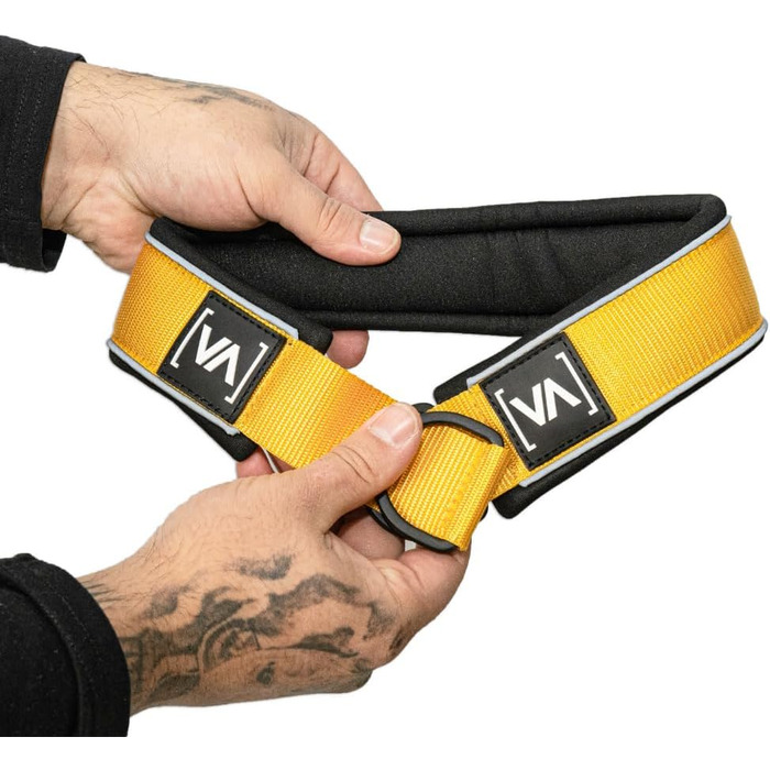 VITOMALIA® Легке відбиваюче нашийник для собак з гальмом, 4 см, міцний нейлон та м'який неопрен, для середніх собак