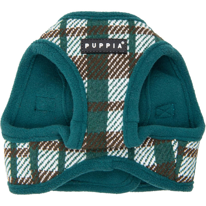 Шлейка для собак Puppia Douglas, тепла, зимова, у візерунку 