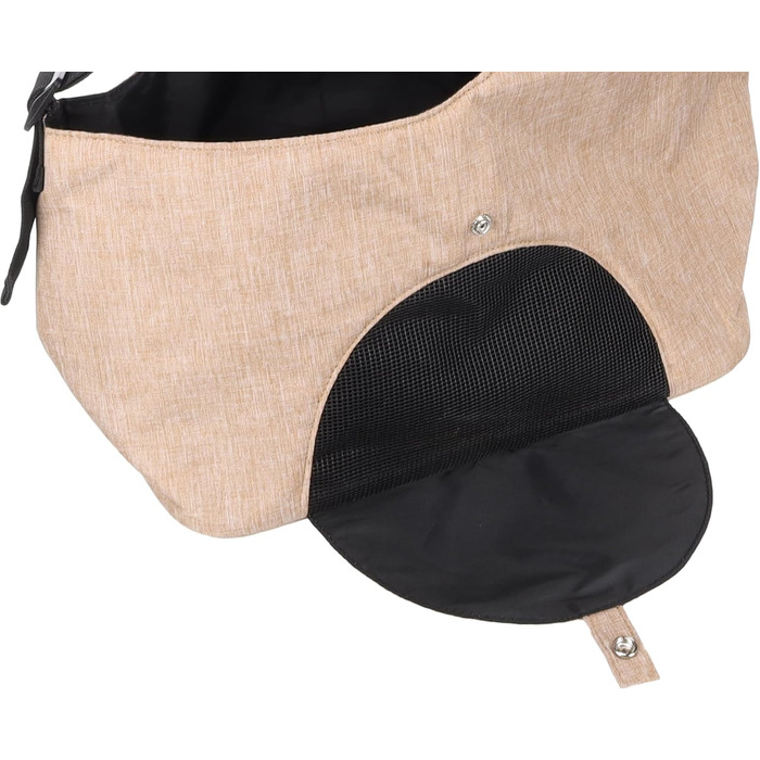 Рюкзак для собак Hunderucksack Kanga Beige, 44x20x20 см, поліестер, з вентиляцією, зручний для прогулянок