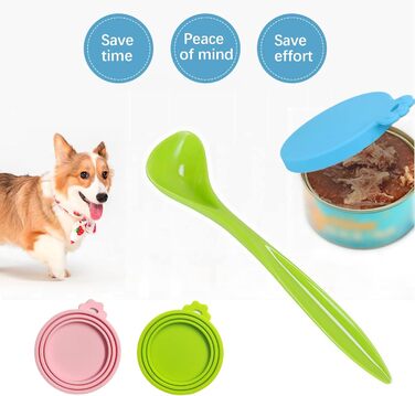 Контейнер для котячого корму JYCRA, портативний диспенсер для сухого корму з ложкою, рожевий