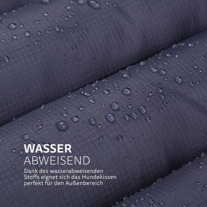 Килимок для собак Bestlivings 85x70 см (червоний) - Outdoor, водовідштовхувальний та дихаючий - м'який лежак для собак, миється - килимок для собак на вулицю