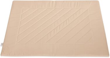 Килимок для собак Barry & Lucy: лежанка, килимок для машини, килимок для годування. Легкий у догляді, водонепроникний, штучна шкіра (55x75, 135x95, Бежевий)