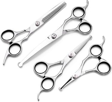 Набір для грумінгу домашніх тварин QUNINE: ножиці та тример для собак, котів та інших тварин