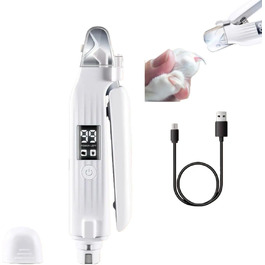 PetTrim 2-в-1: електричний триммер для кігтів + шліфувальник, LED-підсвітка, для котів та собак усіх розмірів, перезаряджається