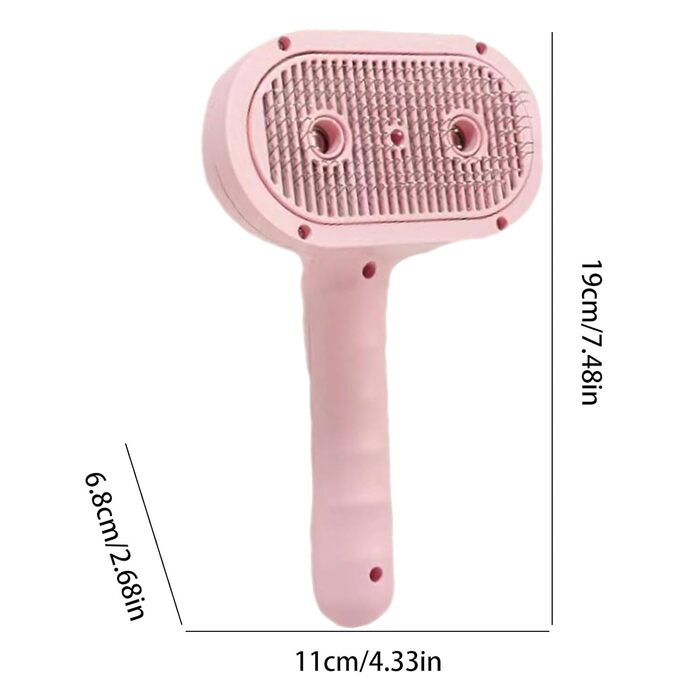 Бурштук для догляду за шерстю собак Furrybasics: ефективне розчісування та здорове вигляд | Практична парова щітка для професійного використання