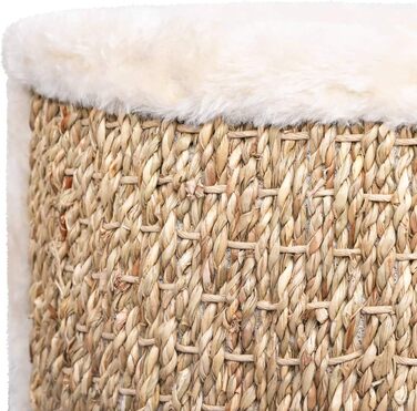 Кігтечка для котів Tidyard: круглий будиночок-кігтечка з рогожу, 36 см