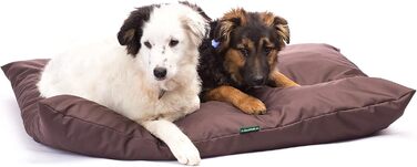 Водонепроникне собаче ліжко 4L Textil ZOE для великих собак, 120x100 см, графіт