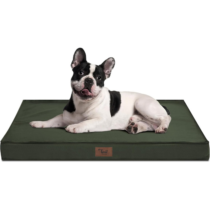Зручне ліжко для собак Outdoor, водовідштовхувальне, ортопедичне, з ефектом охолодження, для великих собак, міцне, знімний чохол