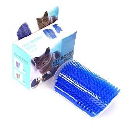 Щітка для котів самоочищувана, гребінець для масажу та догляду за шерстю, підходить для довгошерстих та короткошерстих котів (розмір X1)