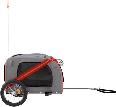 Навіс для велосипеда з переносною кліткою для собак та котів Oxford & Eisen, 133,5x69x73,5 см, модель 93880