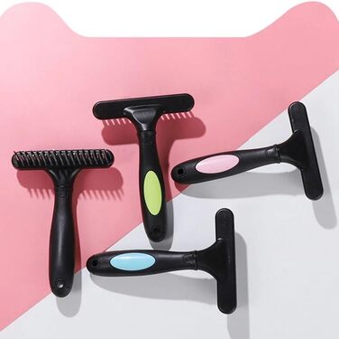 Щітка для собак, інструмент для догляду за шерстю, виведення ворсу, для здорової та доглянутої шерсті, щітка для вичісування собак (проста, з 1 рядами зубчиків)