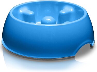 Миска для собак Dogit Antischling, 1200 мл, блакитна, маленька