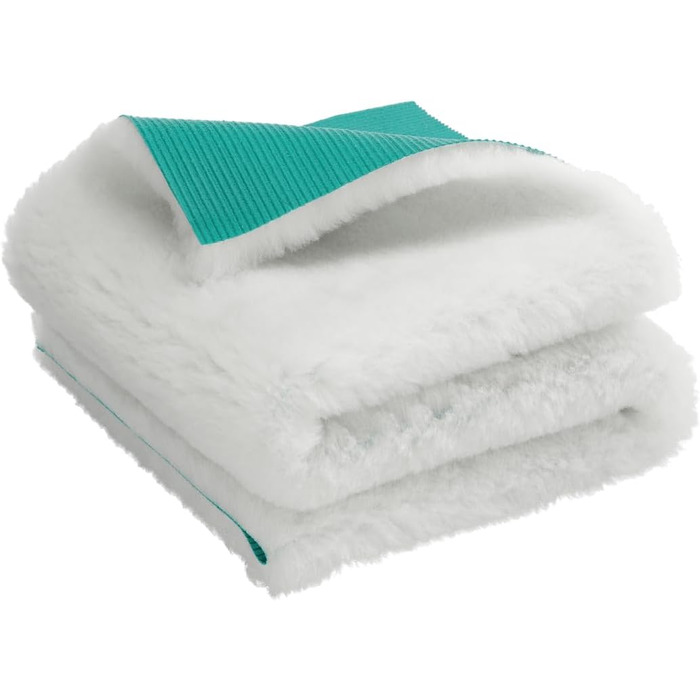 Медичне ліжко для собак Premium - ковдра: неслизька, вологопоглинаюча, дихаюча та пральна (біла, 70 x 100 см)