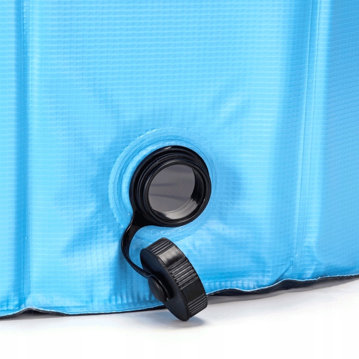 Складальний садовий басейн для собак Nobleza, розширюваний, синій, 120×30 см